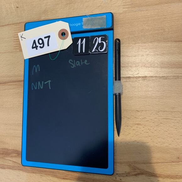 Everlane Shirt Mens L Large Slate Organic Cotton Short Sleeve V Neck Crew Tee - Picture 7 of 8